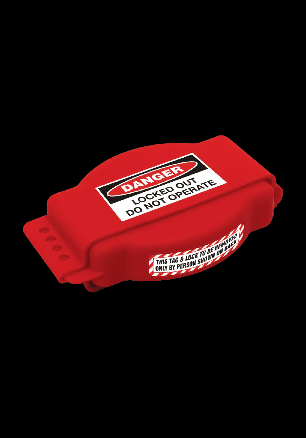 Adjustable gate Valve Lockout ATTACHMENT PLATE FIXED