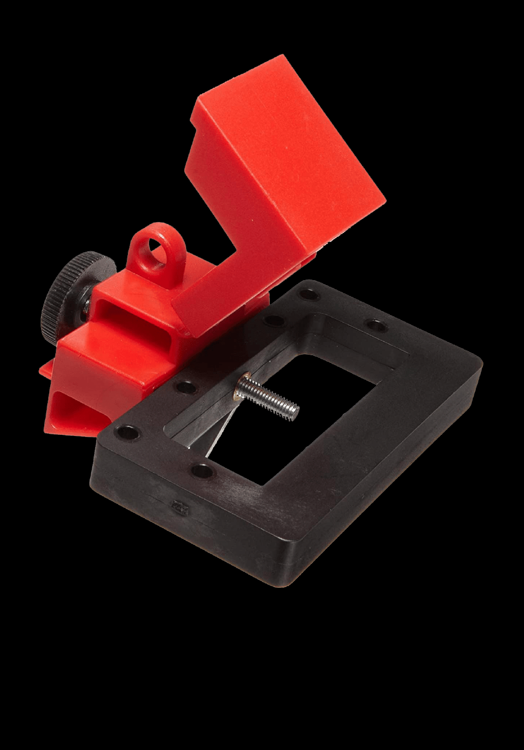 Oversized Breaker Lockout –480 V- 600 V breakers ATTACHMENT PLATE FIXED